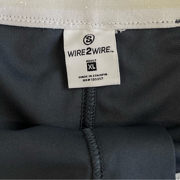 Wire 2 Wire Men's Gray Tournament Baseball Knicher Size XL - Picture 5 of 6